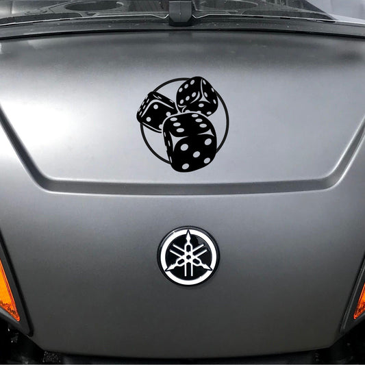 Bunco Dice Vinyl Decal