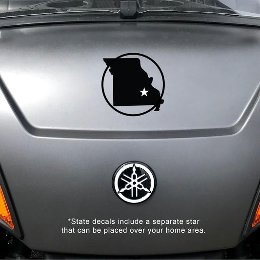 Home State Missouri Vinyl Decal