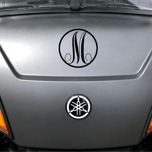 Fancy Circle Sticker Customization – Stick'emAll Vinyl Decals