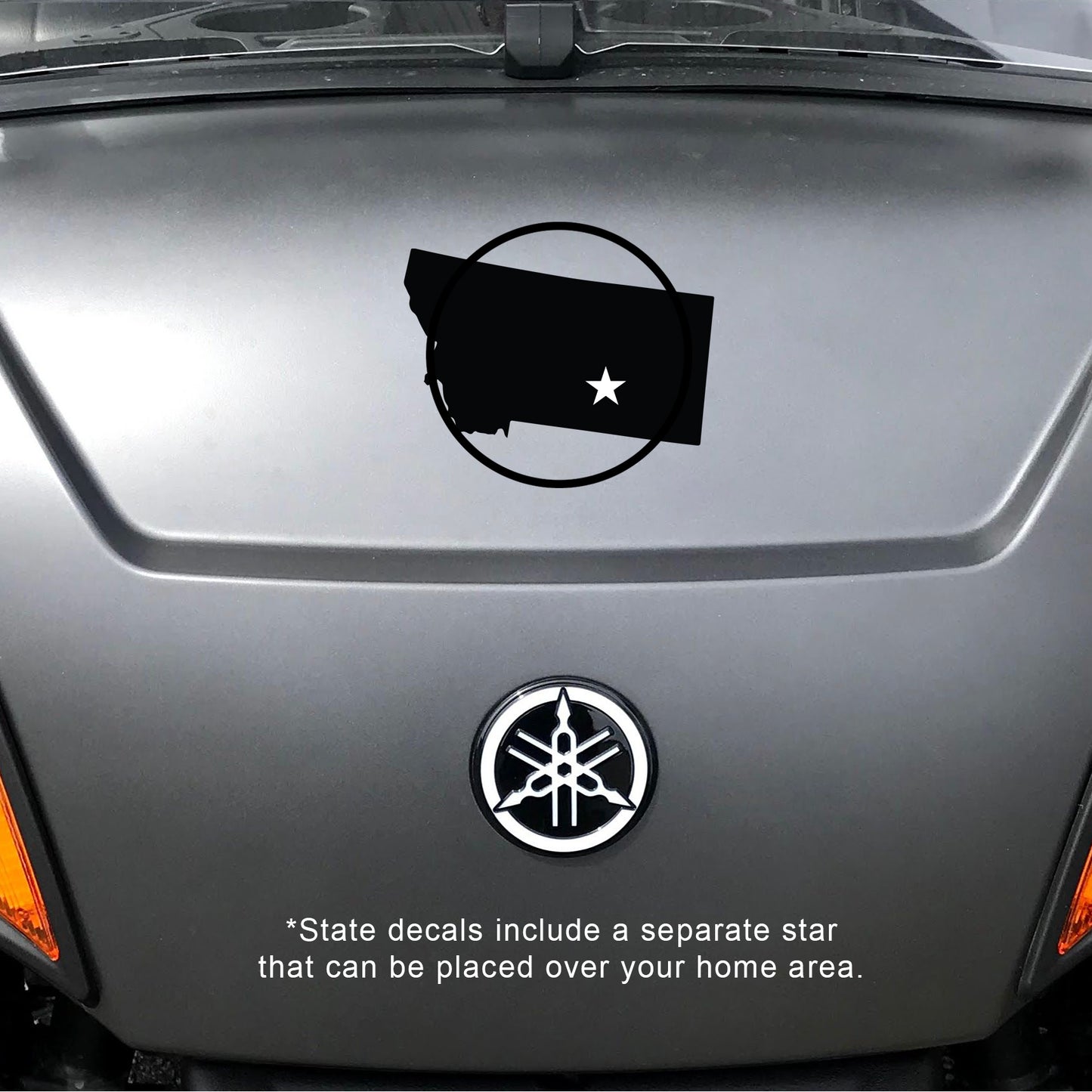 Home State Montana Vinyl Decal