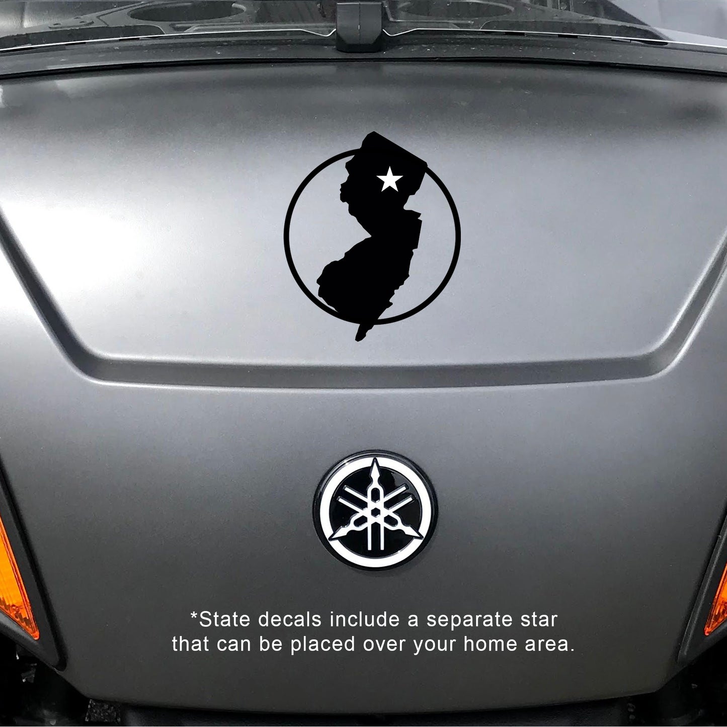 Home State New Jersey Vinyl Decal