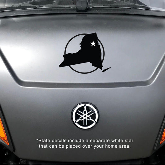 Home State New York Vinyl Decal