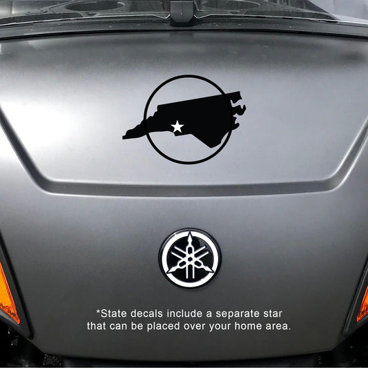 Home State North Carolina Vinyl Decal