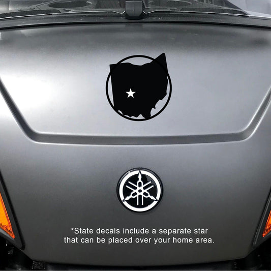 Home State Ohio Vinyl Decal