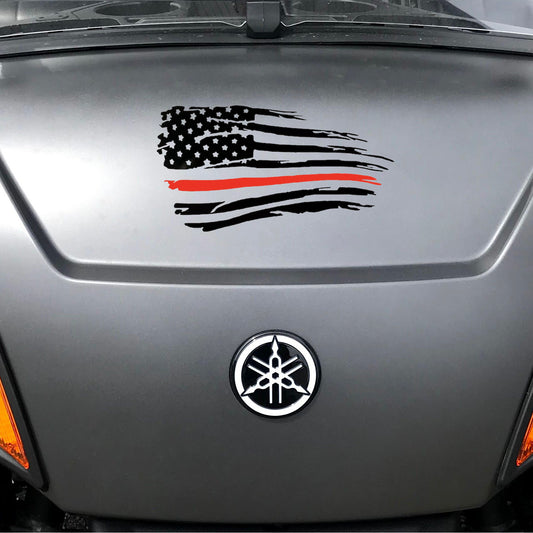 Thin Red Line Vinyl Decal